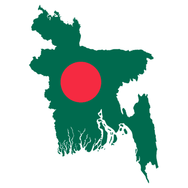 Map of Bangladesh